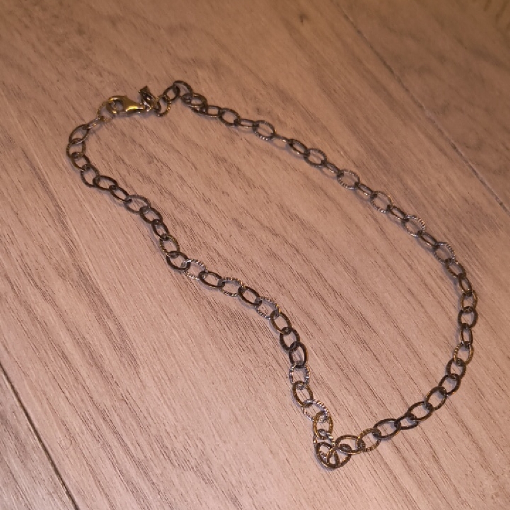 Silpada Oxidized Sterling Necklace